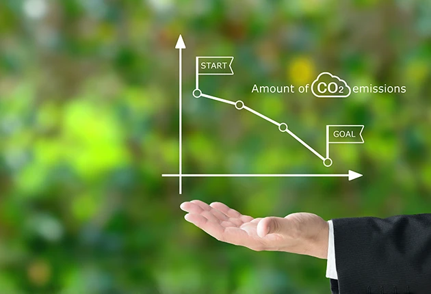 CO2排出量削減による環境（ESG）経営への貢献